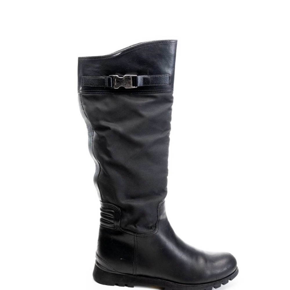 Prada Black Over the Knee Boots